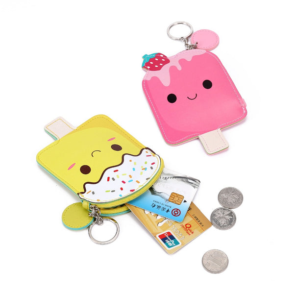 Ice Popsicle Cute Coin Purses - Funny Wallet Central