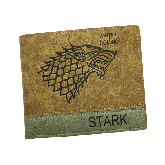 Embossed Leather GOT Bi-Fold Wallet