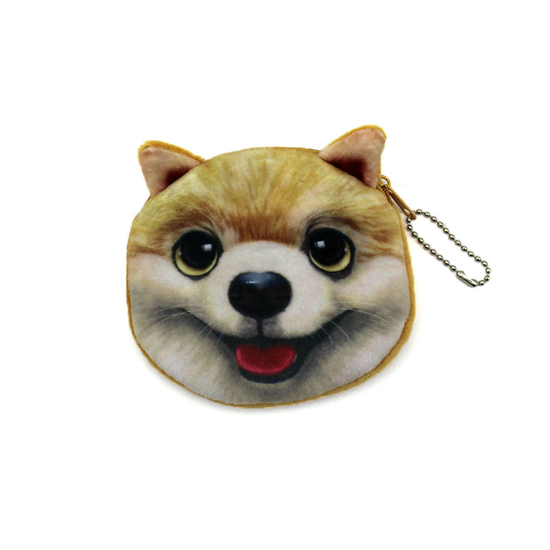 Zipped Dog Coin Purse